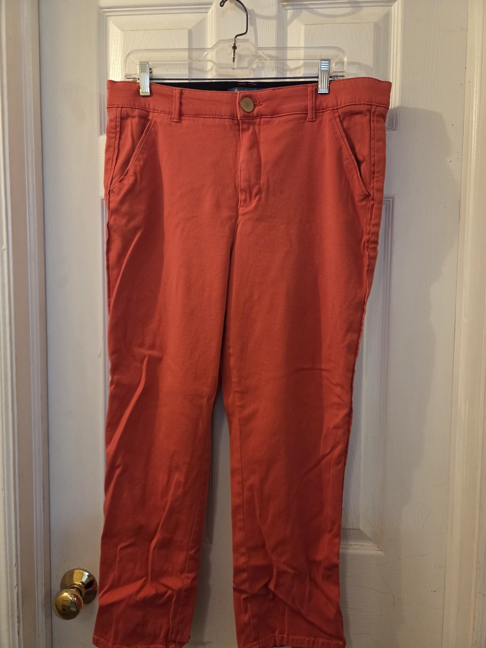 Democracy Red/Coral Pants